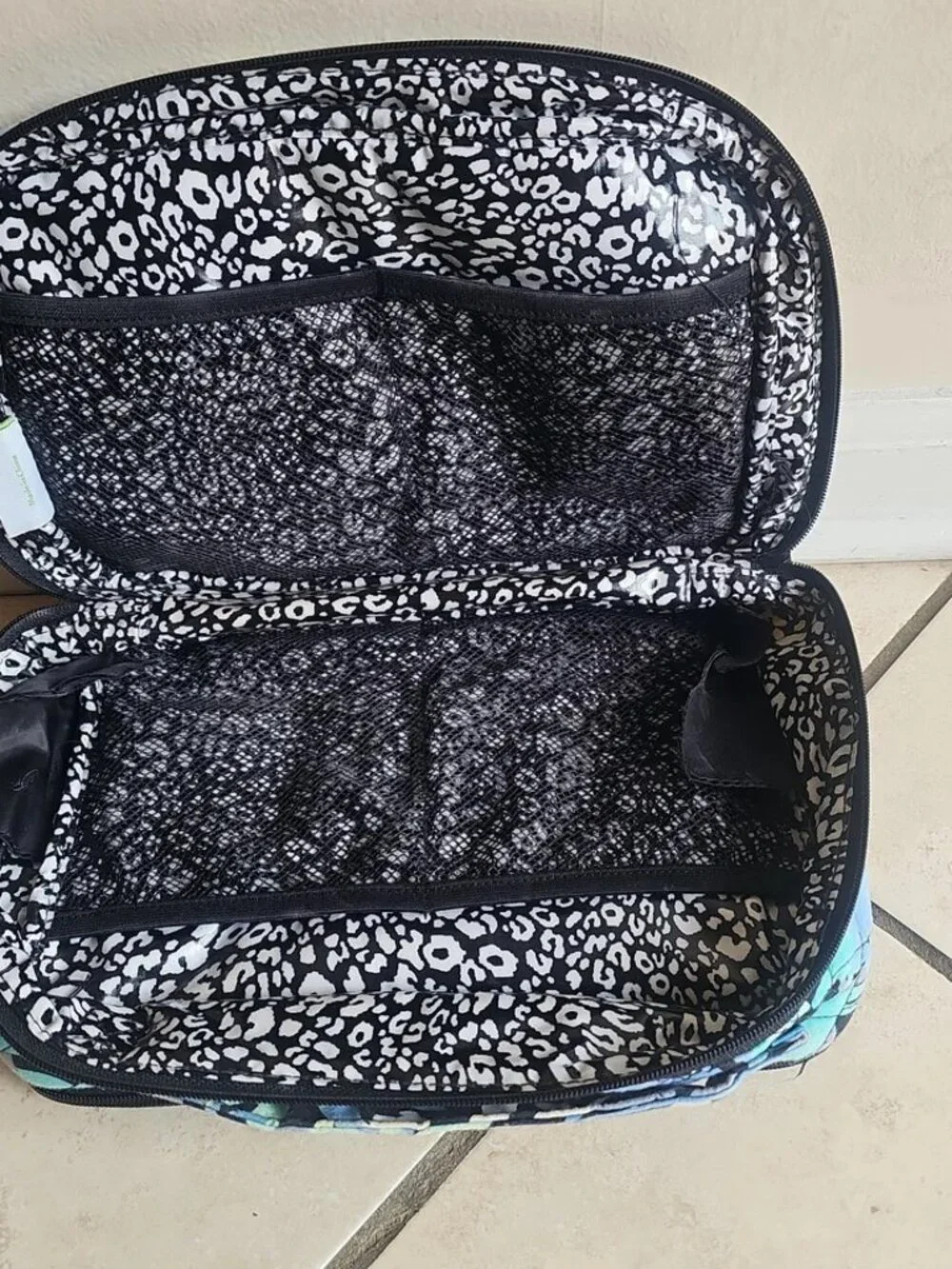 Vera Bradley Retired Camofloral Grand Cosmetic Case